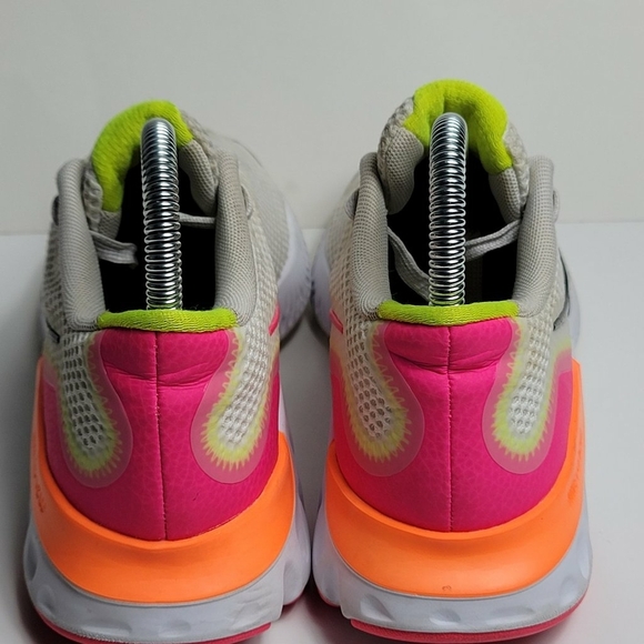 Nike Renew Run CK6360-005 White Pink Orange Woman Sz 6 Lightweight Running - Picture 4 of 9
